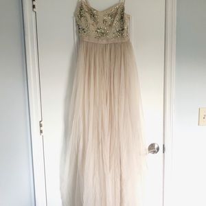 Needle & Thread Crystal Petal Maxi Dress